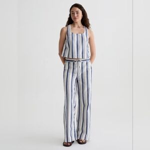 AG Linen Pants And Tank Set.